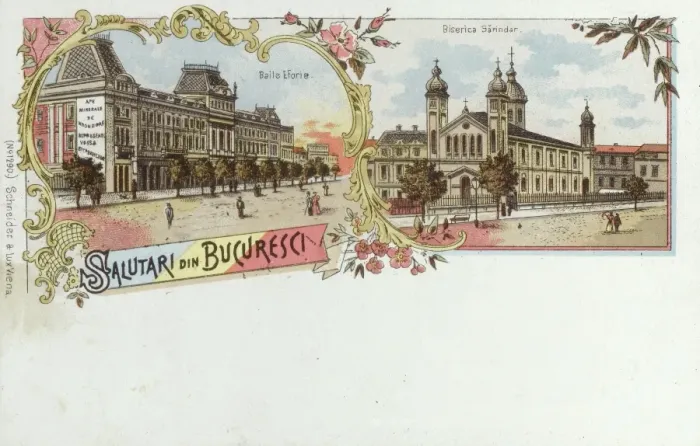 Framed Print : Eforie Baths and Sarindar Church, Bucharest Framed Print : Eforie Baths and Sarindar Church, Bucharest