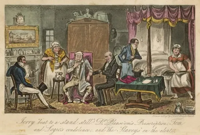Framed Print : Egan / Life in London / 1820 Framed Print : Egan / Life in London / 1820