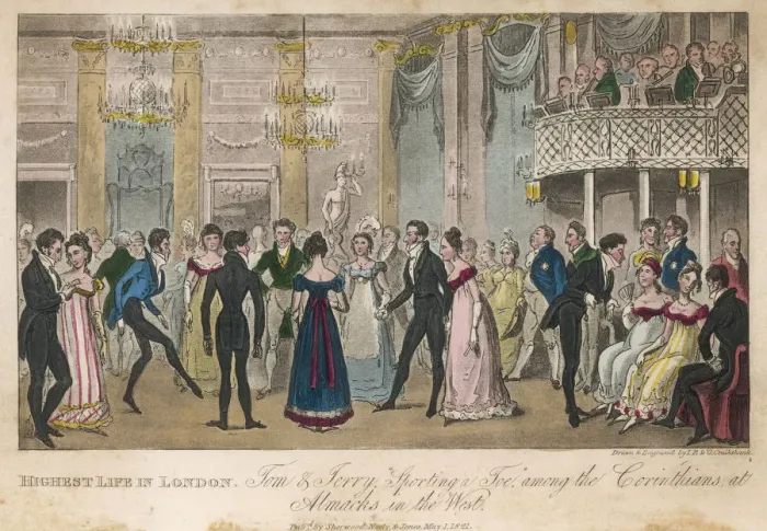 Framed Print : EGAN / LIFE IN LONDON / 1821 Framed Print : EGAN / LIFE IN LONDON / 1821