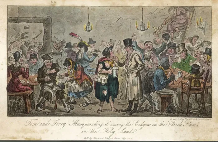 Framed Print : EGAN / LIFE IN LONDON / 1821 Framed Print : EGAN / LIFE IN LONDON / 1821