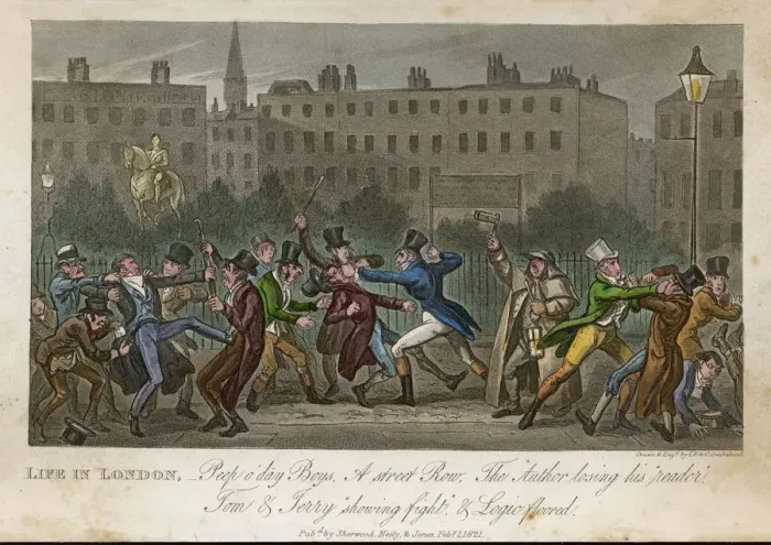 Framed Print : EGAN / LIFE IN LONDON / 1821 Framed Print : EGAN / LIFE IN LONDON / 1821