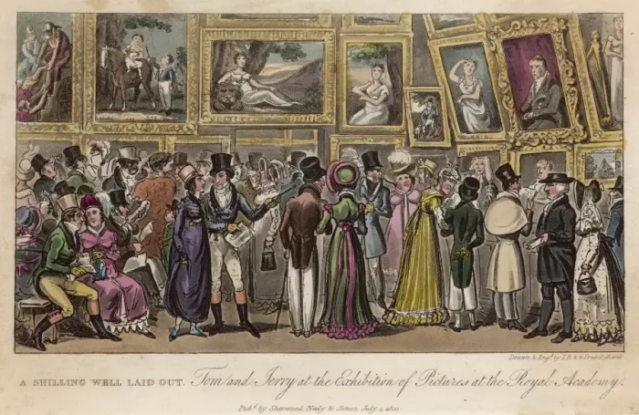 Framed Print : Egan / Life in London / 1821 Framed Print : Egan / Life in London / 1821