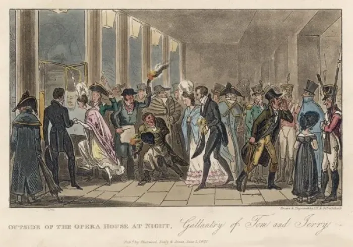 Framed Print : Egan / Life in London / 1821 Framed Print : Egan / Life in London / 1821