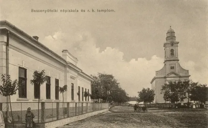 Framed Print : Eger, Hungary - The school and church Framed Print : Eger, Hungary - The school and church