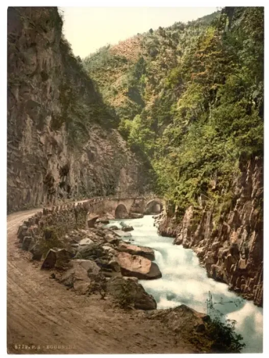 Framed Print : Eggenthal (i. e. Eggental), Tyrol, Austro-Hungary