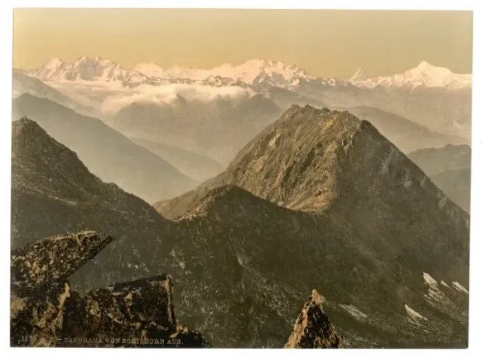 Framed Print : Eggishron, panorama, Bernese Oberland, Switzerland Framed Print : Eggishron, panorama, Bernese Oberland, Switzerland