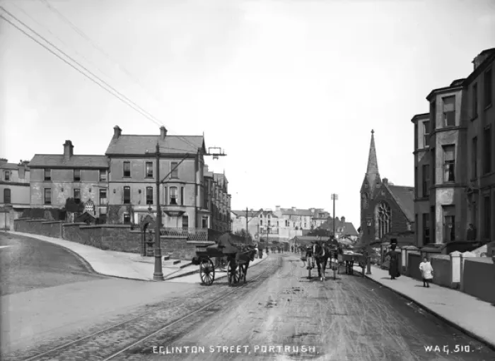 Framed Print : Eglington Street, Portrush Framed Print : Eglington Street, Portrush