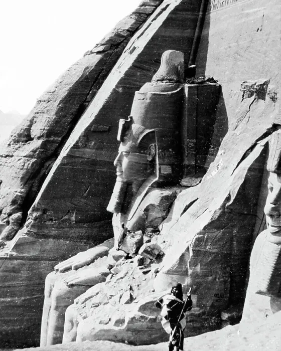 Framed Print : Egypt Abu Simbel Victorian period Framed Print : Egypt Abu Simbel Victorian period