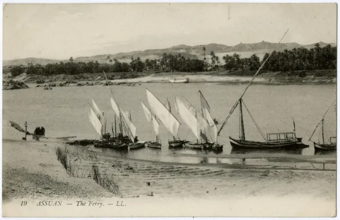 Framed Print : Egypt, Africa - The ferry at Aswan Framed Print : Egypt, Africa - The ferry at Aswan