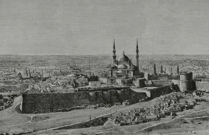 Framed Print : Egypt, Cairo. General view of the city Framed Print : Egypt, Cairo. General view of the city