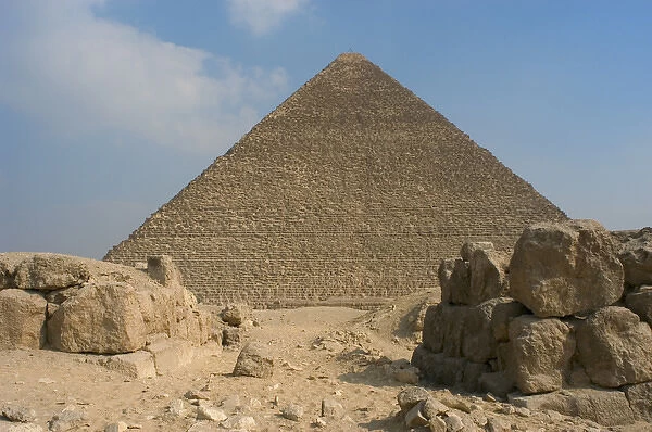 Egypt. The Great Pyramid of Giza, called the Pyramid of Khuf