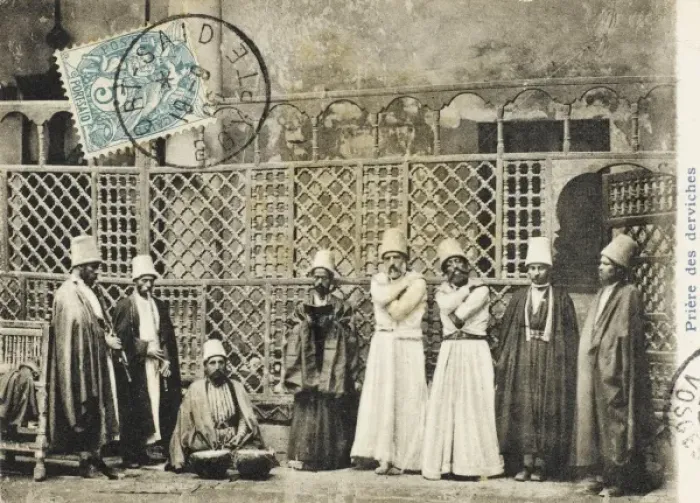 Framed Print : Egypt - Group of Mevlevi Dervishes Framed Print : Egypt - Group of Mevlevi Dervishes