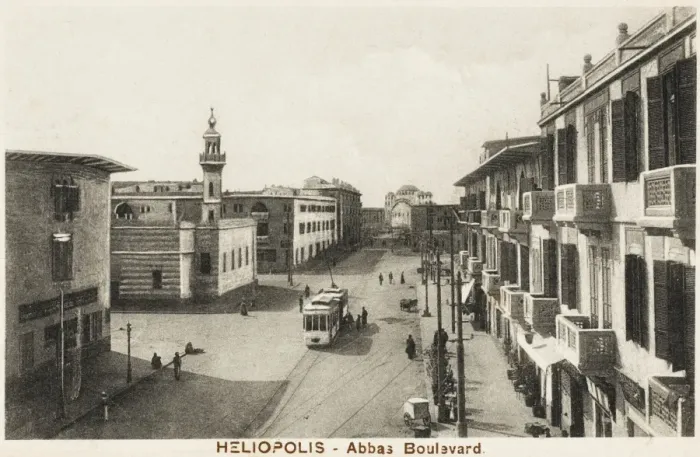 Framed Print : Egypt - Heliopolis - Abbas Boulevard Framed Print : Egypt - Heliopolis - Abbas Boulevard