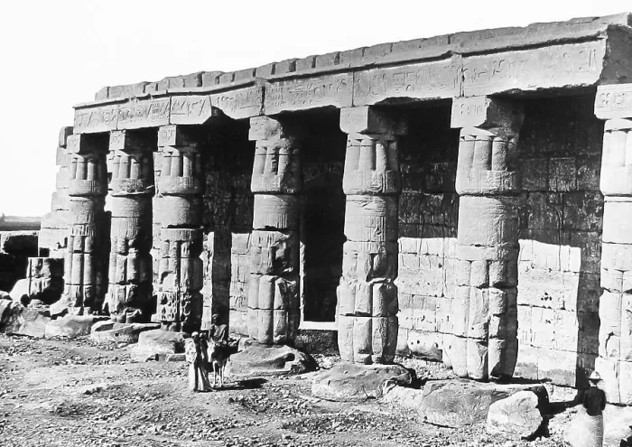 Framed Print : Egypt Koorna Luxor Victorian period Framed Print : Egypt Koorna Luxor Victorian period