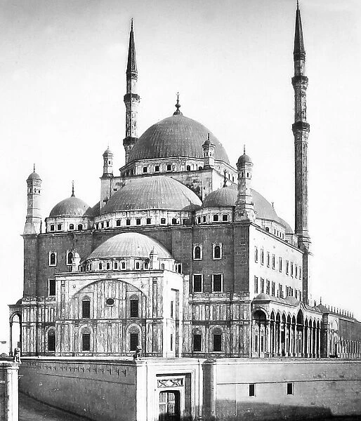 Egypt Mosque of Muhammad Ali probably 1870s