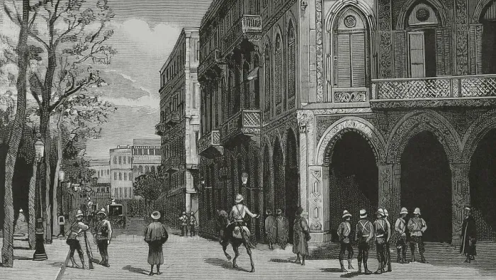 Framed Print : Egypt. Occupation of Cairo by the English Framed Print : Egypt. Occupation of Cairo by the English