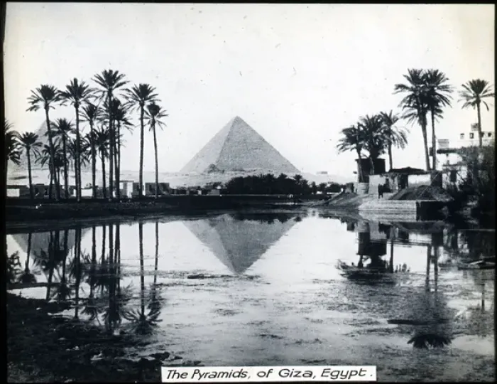 Framed Print : Egypt - The Pyramid, Giza