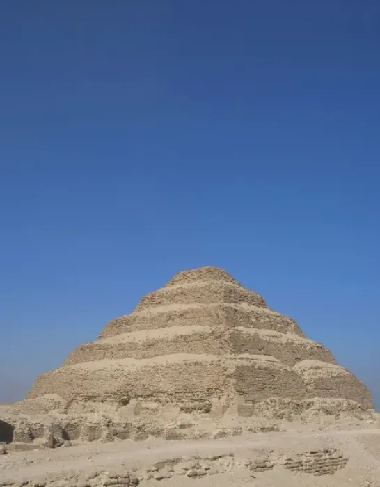 Framed Print : Egypt. Saqqara necropolis. The Pyramid of Djoser (Zoser) or Framed Print : Egypt. Saqqara necropolis. The Pyramid of Djoser (Zoser) or