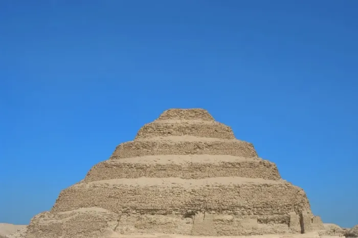 Framed Print : Egypt. Saqqara necropolis. The Pyramid of Djoser (Zoser) or Framed Print : Egypt. Saqqara necropolis. The Pyramid of Djoser (Zoser) or