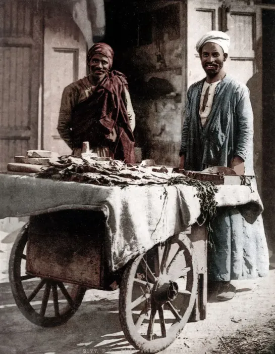 Framed Print : Egypt - selling bread on the street Cairo Framed Print : Egypt - selling bread on the street Cairo