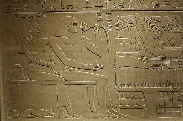 Egyptian Art. Stela of Intef I. Ca. 2021-1981 B. C