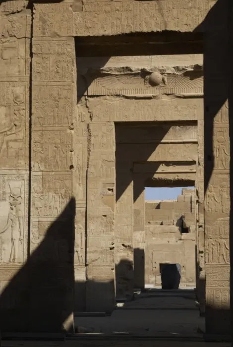 Framed Print : Egyptian Art. Temple of Kom Ombo Framed Print : Egyptian Art. Temple of Kom Ombo