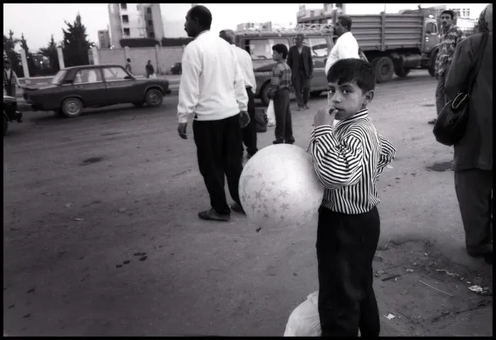 Framed Print : Egyptian boy with balloon Alexandria, Egypt. Date Framed Print : Egyptian boy with balloon Alexandria, Egypt. Date