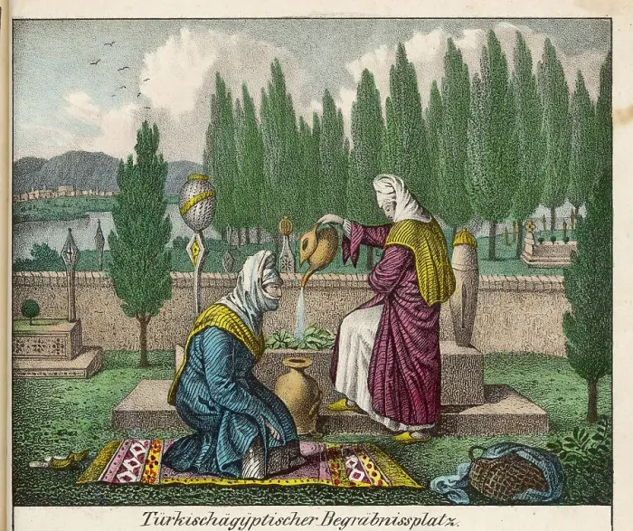 Framed Print : EGYPTIAN CEMETERY Framed Print : EGYPTIAN CEMETERY