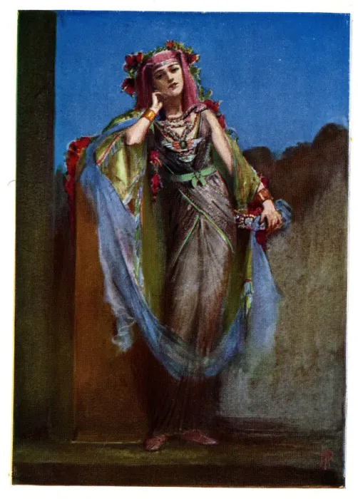 Framed Print : An Egyptian Dancer