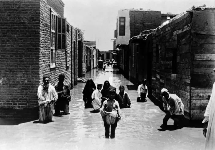Framed Print : Egyptian Flood 1930S