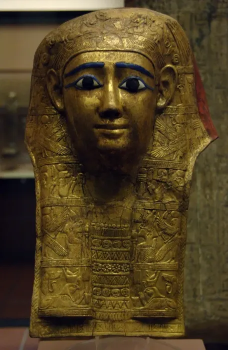Framed Print : Egyptian funerary mask. 1st century AD. Egypt Framed Print : Egyptian funerary mask. 1st century AD. Egypt