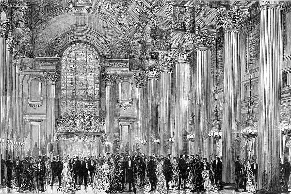 The Egyptian Hall, Mansion House, London, 1884