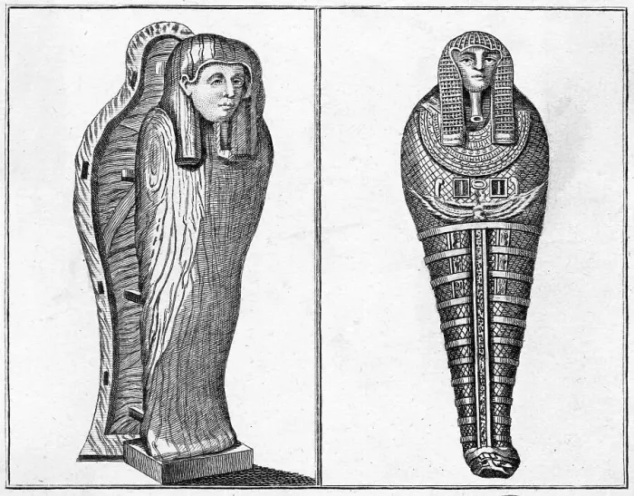 Framed Print : EGYPTIAN MUMMIES Framed Print : EGYPTIAN MUMMIES