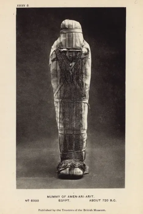Framed Print : Egyptian Mummy in British Museum, London - Amenariarit Framed Print : Egyptian Mummy in British Museum, London - Amenariarit