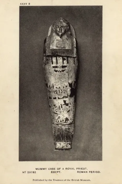 Framed Print : Egyptian Mummy in British Museum, London - Hornedjitef Framed Print : Egyptian Mummy in British Museum, London - Hornedjitef