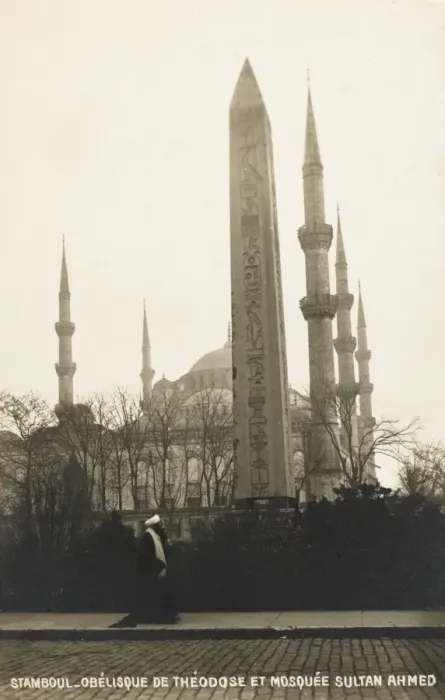 Framed Print : The Egyptian Obelisk before the Blue Mosque Framed Print : The Egyptian Obelisk before the Blue Mosque