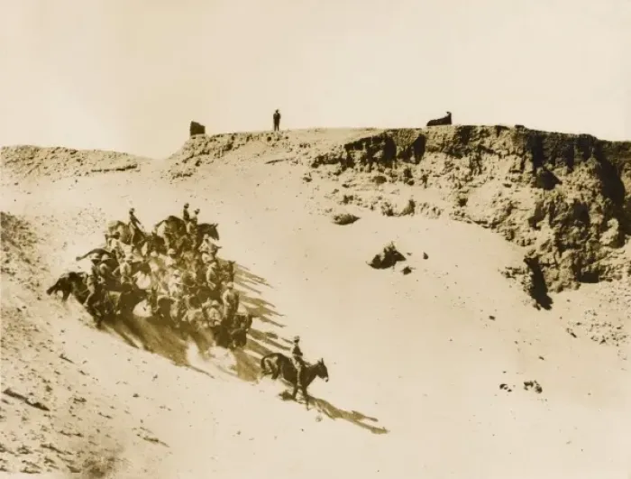 Framed Print : Egyptian Remount depot WWI Framed Print : Egyptian Remount depot WWI