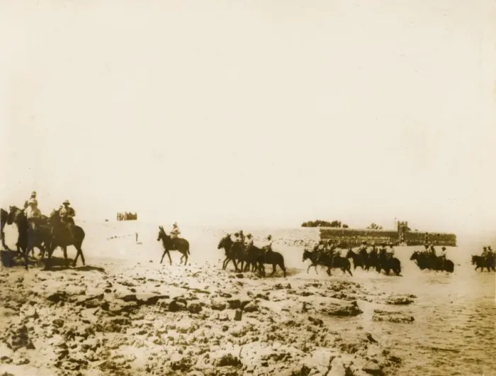 Framed Print : Egyptian Remount Depot WWI Framed Print : Egyptian Remount Depot WWI