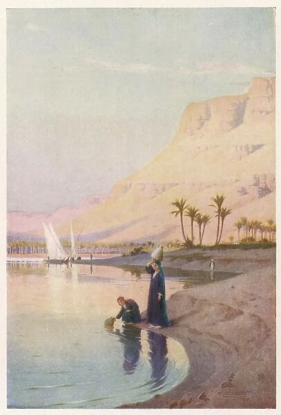 Egyptian River Scene