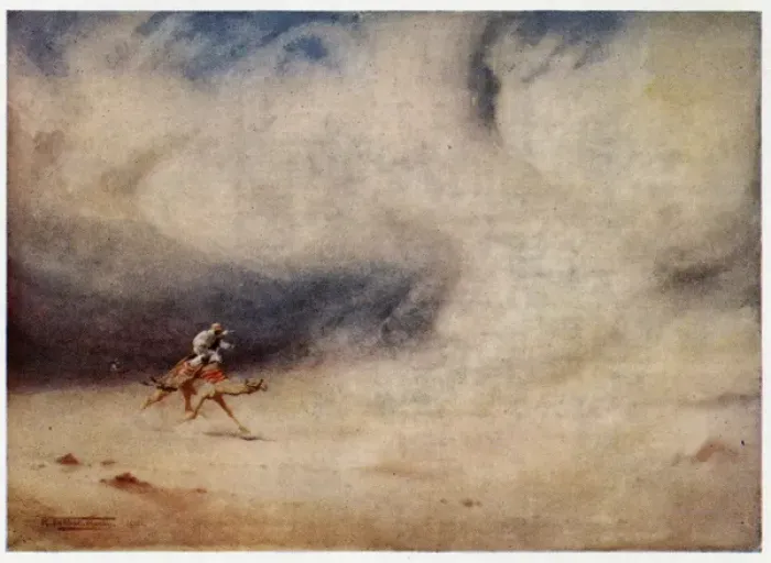 Framed Print : Egyptian Sand Whirlwind Framed Print : Egyptian Sand Whirlwind