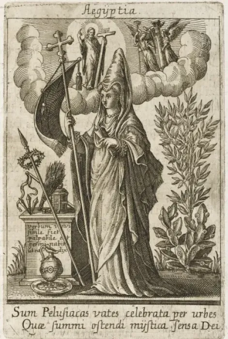 Framed Print : Egyptian Sibyl Framed Print : Egyptian Sibyl