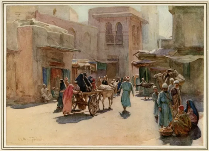 Framed Print : Egyptian Street Cairo Framed Print : Egyptian Street Cairo