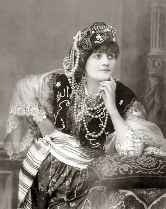 Framed Print : Egyptian or Turkish dancer, circa 1890 Framed Print : Egyptian or Turkish dancer, circa 1890
