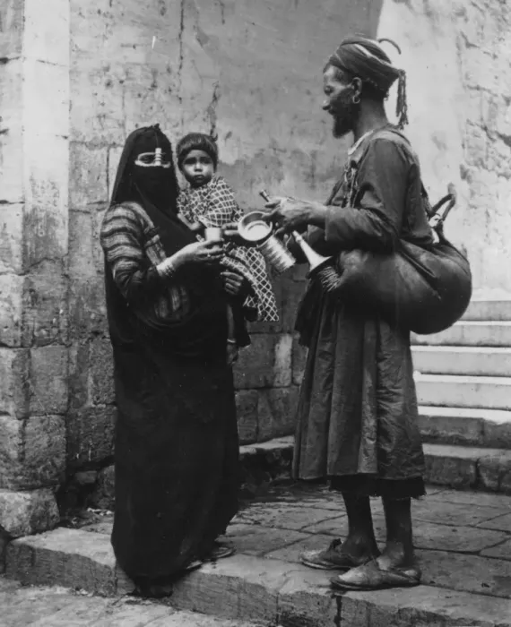 Framed Print : Egyptian Water Seller Framed Print : Egyptian Water Seller