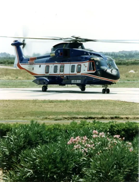Framed Print : EH Industries (later AgustaWestland) EH101 PP8 Heliliner? Framed Print : EH Industries (later AgustaWestland) EH101 PP8 Heliliner?