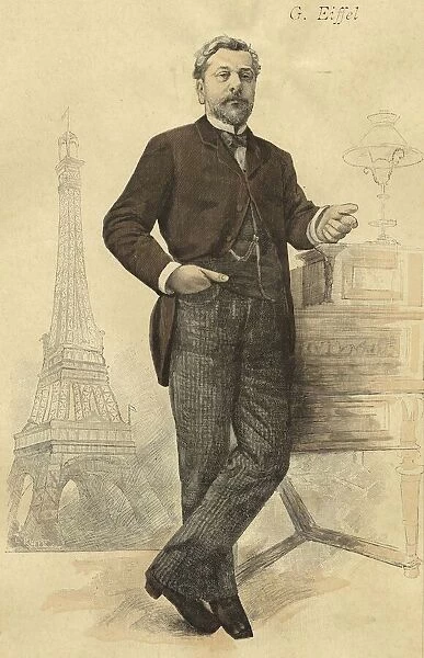 EIFFEL (1832-1923). Gustave Eiffel French engineer