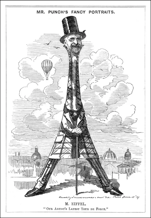 Framed Print : Eiffel Punch Sambourne Framed Print : Eiffel Punch Sambourne