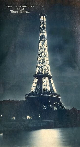 Eiffel Tower, Paris, France - Night Illuminations