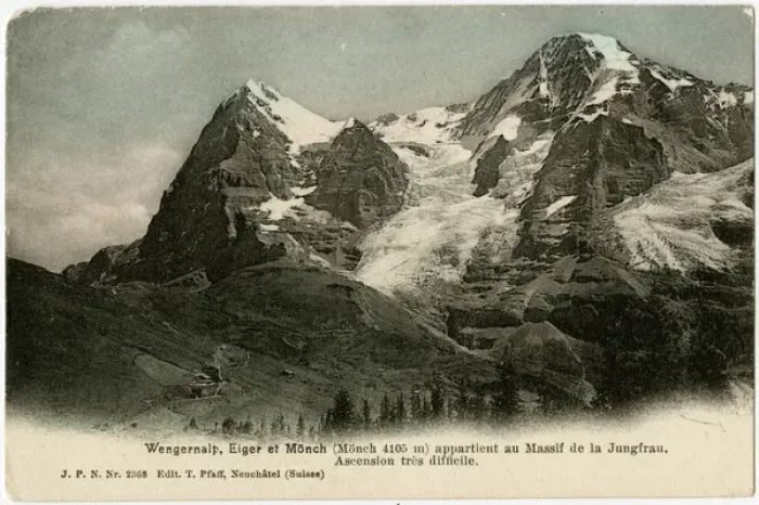 Framed Print : The Eiger, Monch and Junfrau mountains - Switzerland Framed Print : The Eiger, Monch and Junfrau mountains - Switzerland