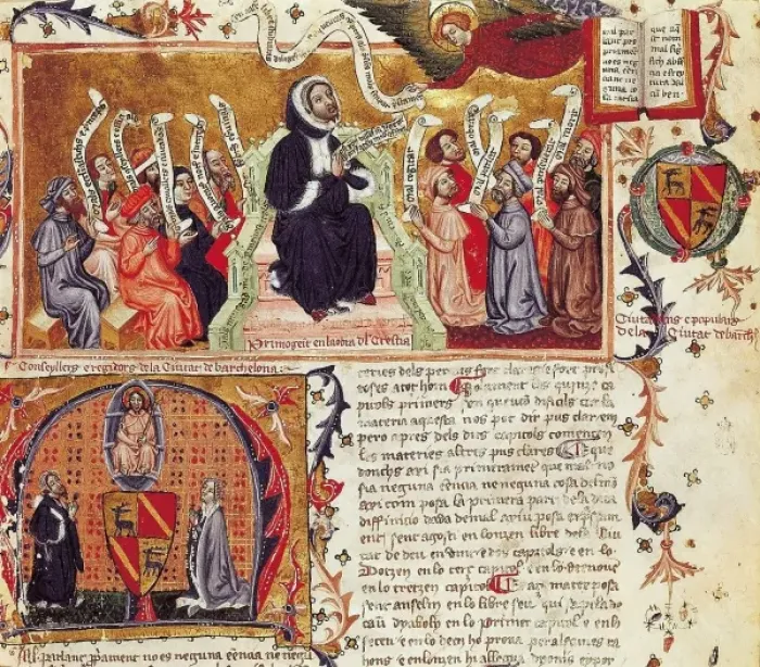 Framed Print : EIXIMENIS, Francesc (1327-1409) Framed Print : EIXIMENIS, Francesc (1327-1409)